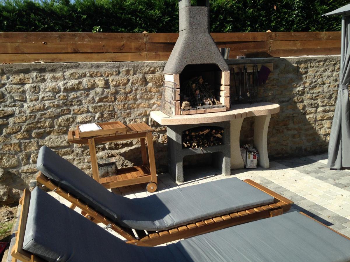 Ferienwohnung L'Ancienne Forge Aigonnay Exterior foto